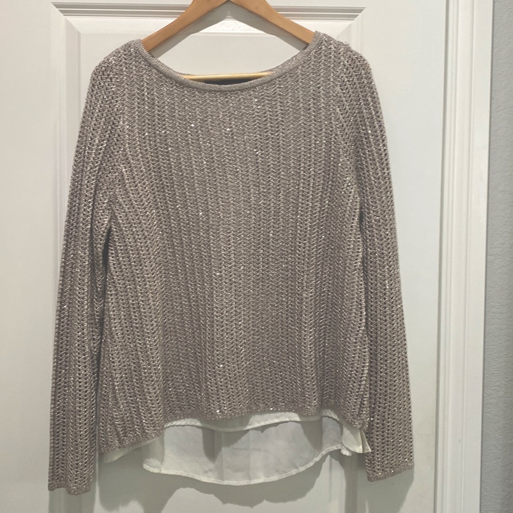 WHBM lined sweater